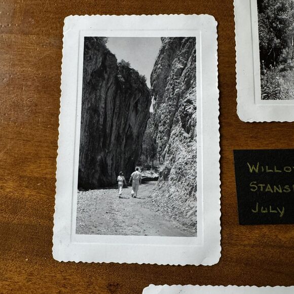Willow Canyon Stansbury Mountains Original 1944 Photographs Tooele Miner’s Shack - Picture 6 of 12